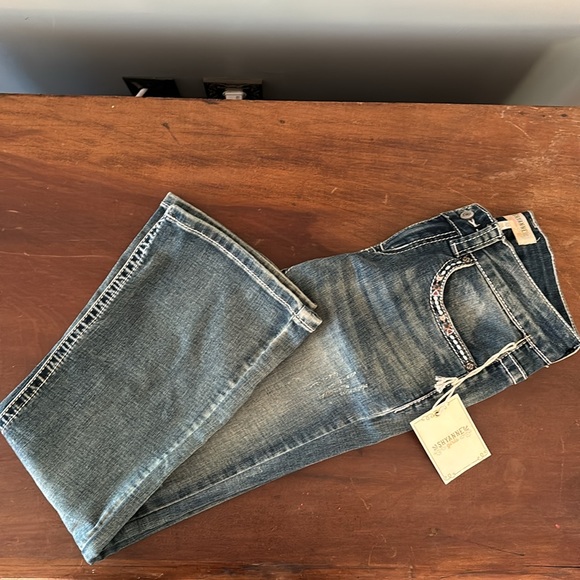 Girls Bootcut Jeans - Picture 3 of 4